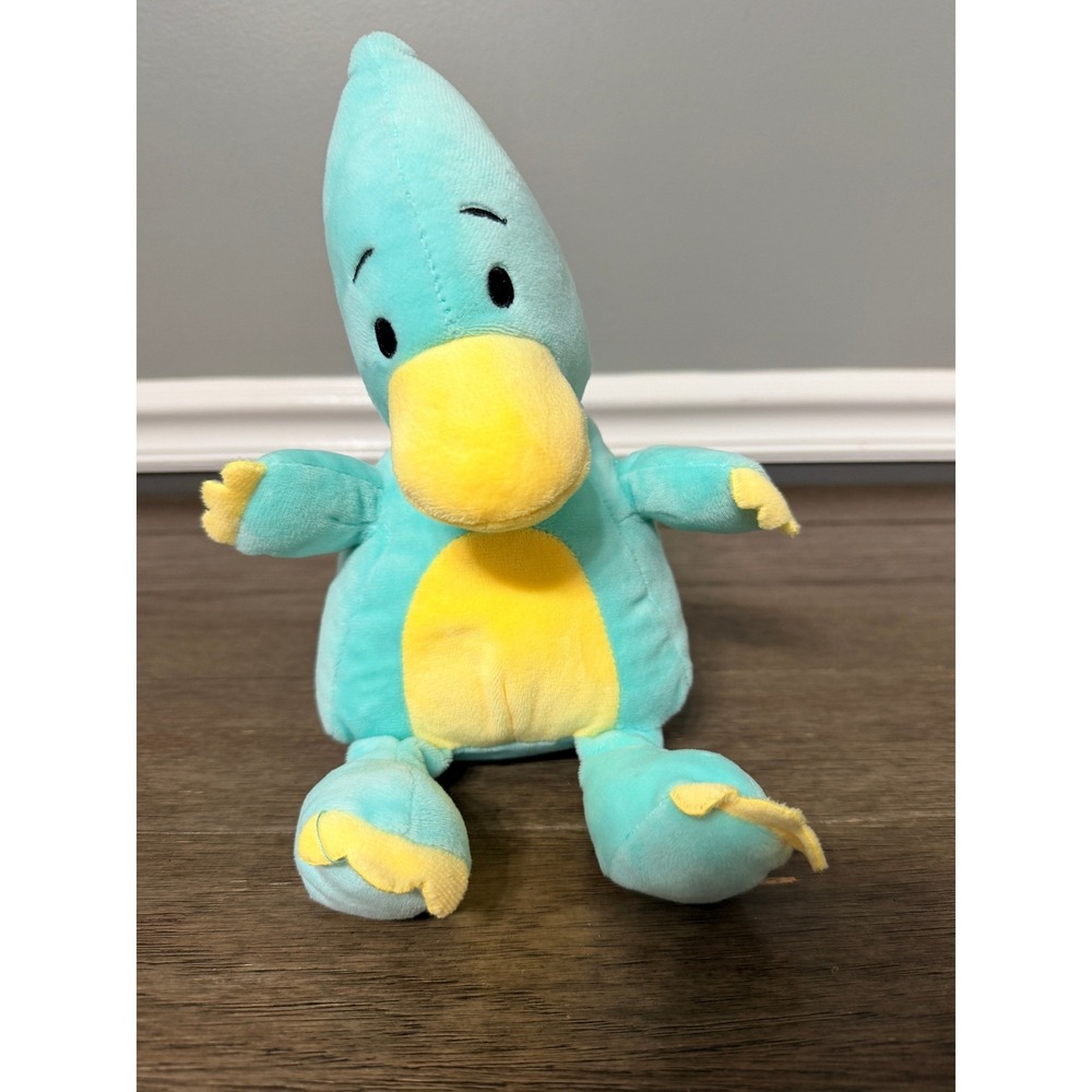Gigglescape Teal‎ Pastel Pterdactyl Dinosaur Plush Stuffed Animal Toy 9"